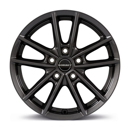 Borbet Felgen W 6x15 ET43 5x114,3 für Honda Civic CR-V FR-V Stream - Bild 2 von 4