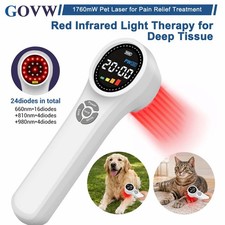 1760mW Red  Infrared Laser Therapy Device 660 810 980nm for Home Use 24 Diodes