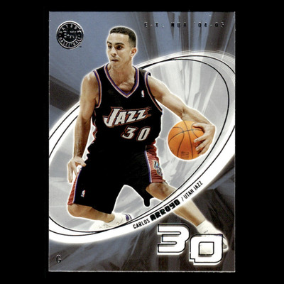 Carlos Arroyo #61.0 2004 SkyBox E-XL Utah Jazz Basketball Card NBA NM