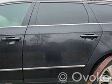 Tur Volkswagen PASSAT B6 2008 Voll Hintertür hinte links schwarz farbcode LC9X