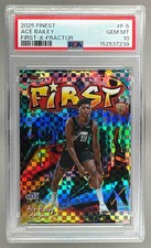 152537239 Ace Bailey 2025 Topps Finest #F-5 X-Fractor First Rookie RC PSA 10