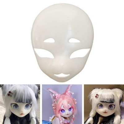 Anime Katzenförmige Gesichtsmaske Dekor für Bühne Performance Show Rave Feier