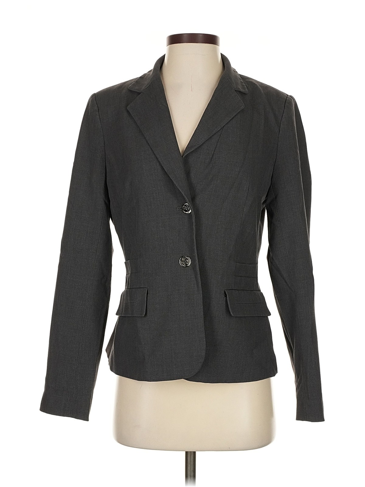 Calvin Klein Women Gray Blazer S