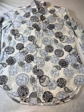 ROBERT GRAHAM Paisley Long Sleeve Shirt sz M