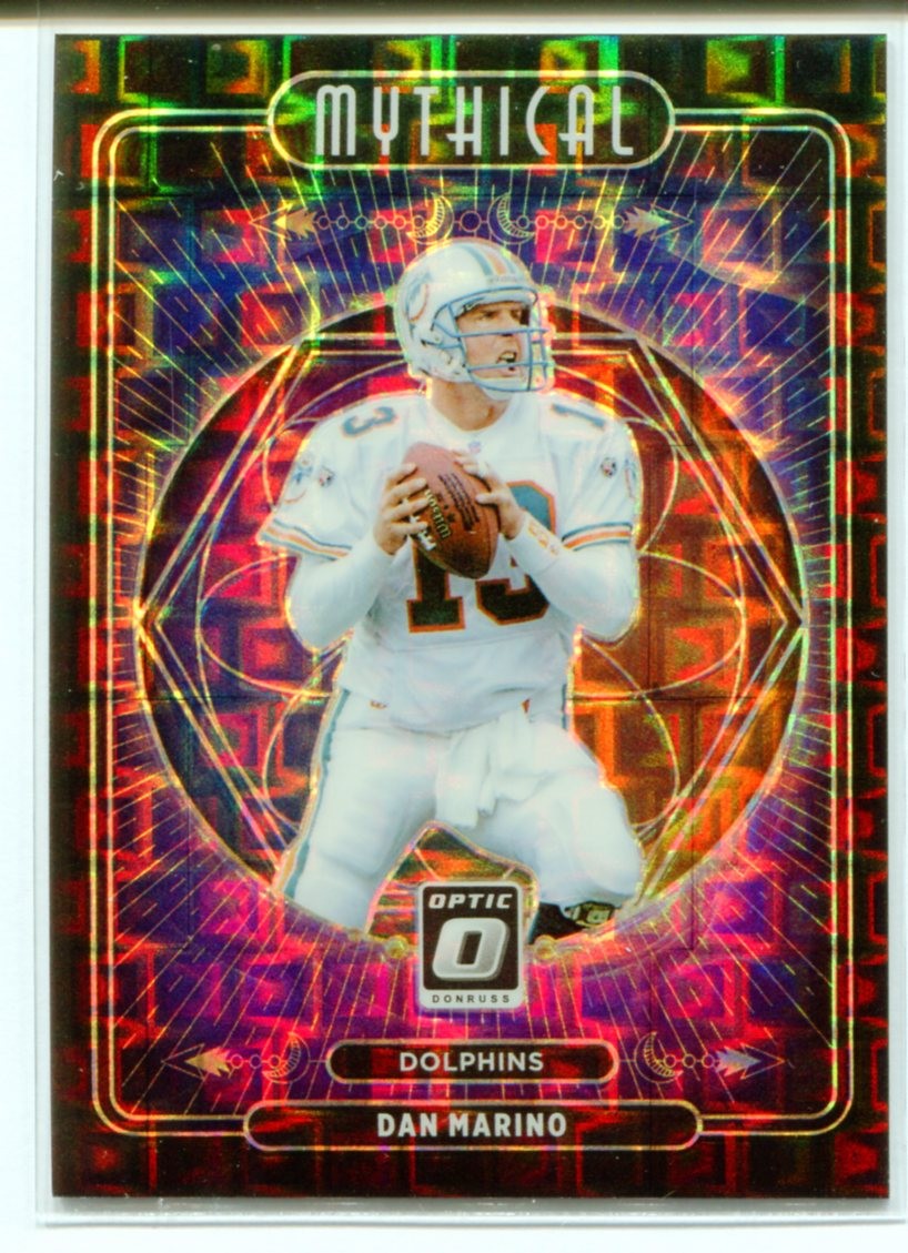 2021 PANINI DONRUSS OPTIC DAN MARINO MYTHICAL MOJO PRIZM 15/25 A42