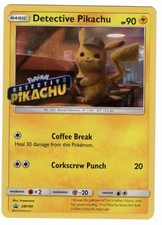 Detective Pikachu - (Stamped) SM190 Sm Holo on eBay