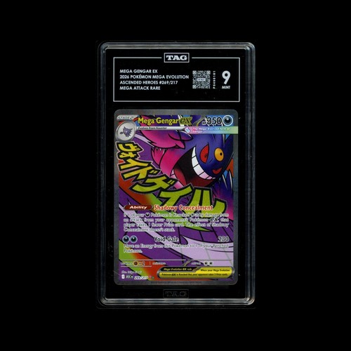 Mega Gengar ex graded TAG 9 for sale on eBay