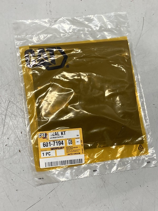 New Genuine Cat Caterpillar 601-7194 Hydraulic Valve Seal Kit 6017194