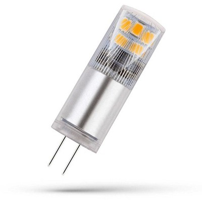 Spectrum LED Premium Leuchtmittel Stiftsockel Lampe 2,5W G4 Sockel klar 270° 