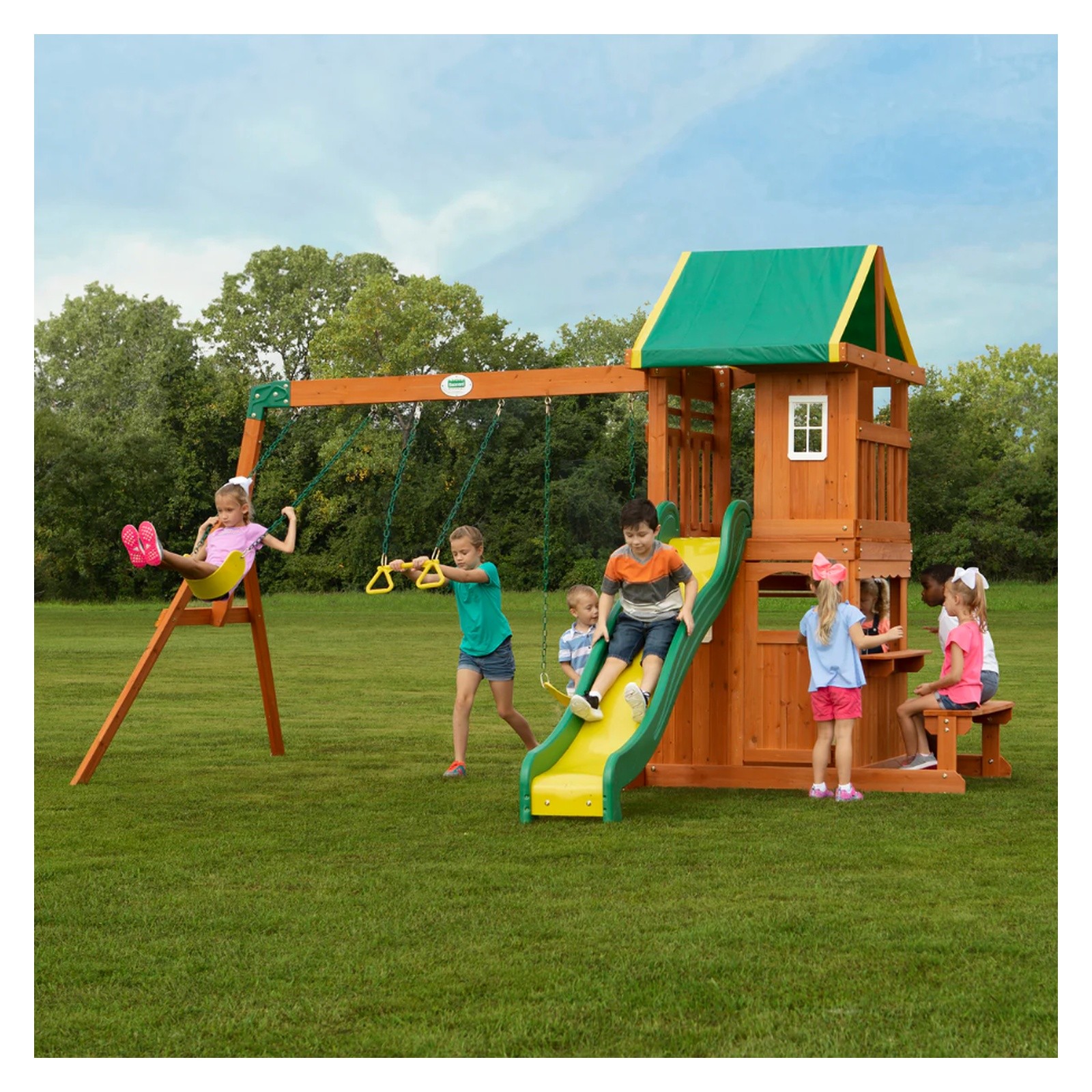 Kids Outdoor Playset Not Ship Ak Or Hi