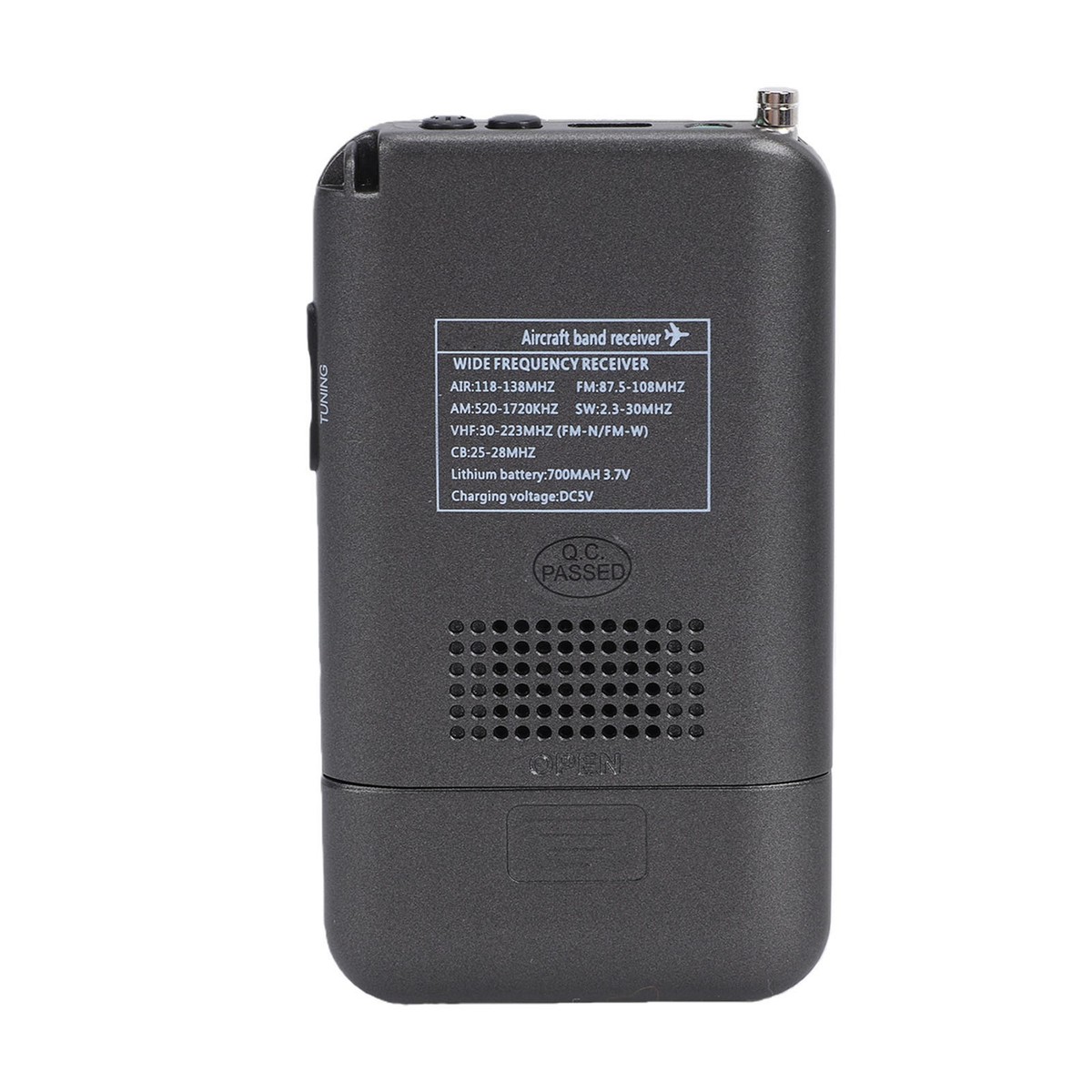 Air Band Radio Receiver AM FM CB SW VHF Full Band Handheld