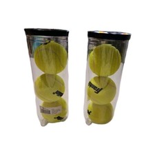 Lot Of 2 Franklin Sports Practice Tennis Balls Can - 3pk NIP