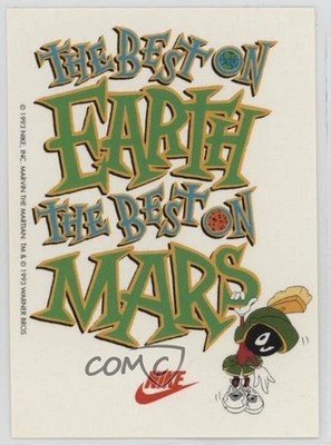 1993 Nike Sticker The Best On Earth The Best On Mars   **031829
