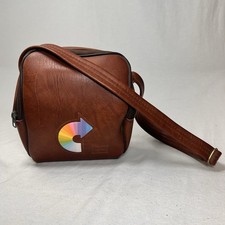 Vintage Kodak Colorburst Camera Shoulder Bag Brown Vinyl Tote Case Only USA -EUC