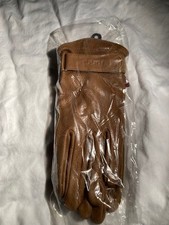 Toggi Leather Gloves Tan sz 8