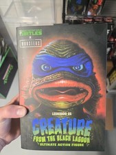NECA TMNT x Universal Monsters Leonardo as Creature from Black Lagoon Action