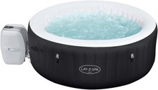 Lay-Z-Spa Miami Hot Tub, 120 AirJet Massage System Inflatable Spa with Freeze Sh