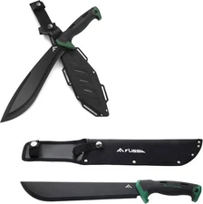 WF-1601 17” | 11” Blade Flissa 11'' Machetes with Air Tech Handle and Sheath