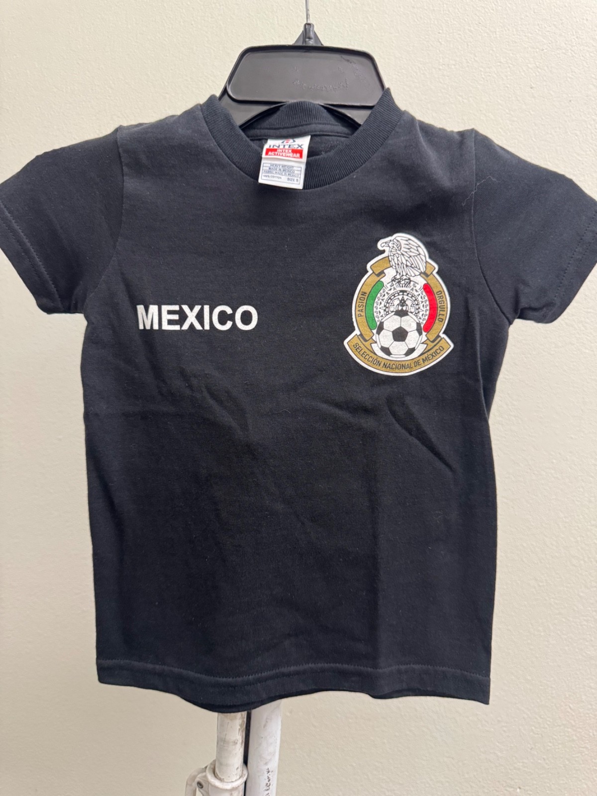 Seleccion Mexicana Shirt. Playera de la Seleccion Mexicana. Youth Small. Age 5-6