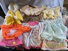 Lot of Vintage Cabbage Patch Kid/Kids Doll Clothes CPK Skirt Shirt Dress & More