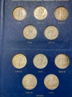 1941-1947 Whitman Liberty Walking Halves book *Complete 20 coins*