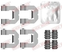 Quick Brake ZubehöRsatz, Scheibenbremsbelag Hinterachse U.A. FüR Bmw, Toyota