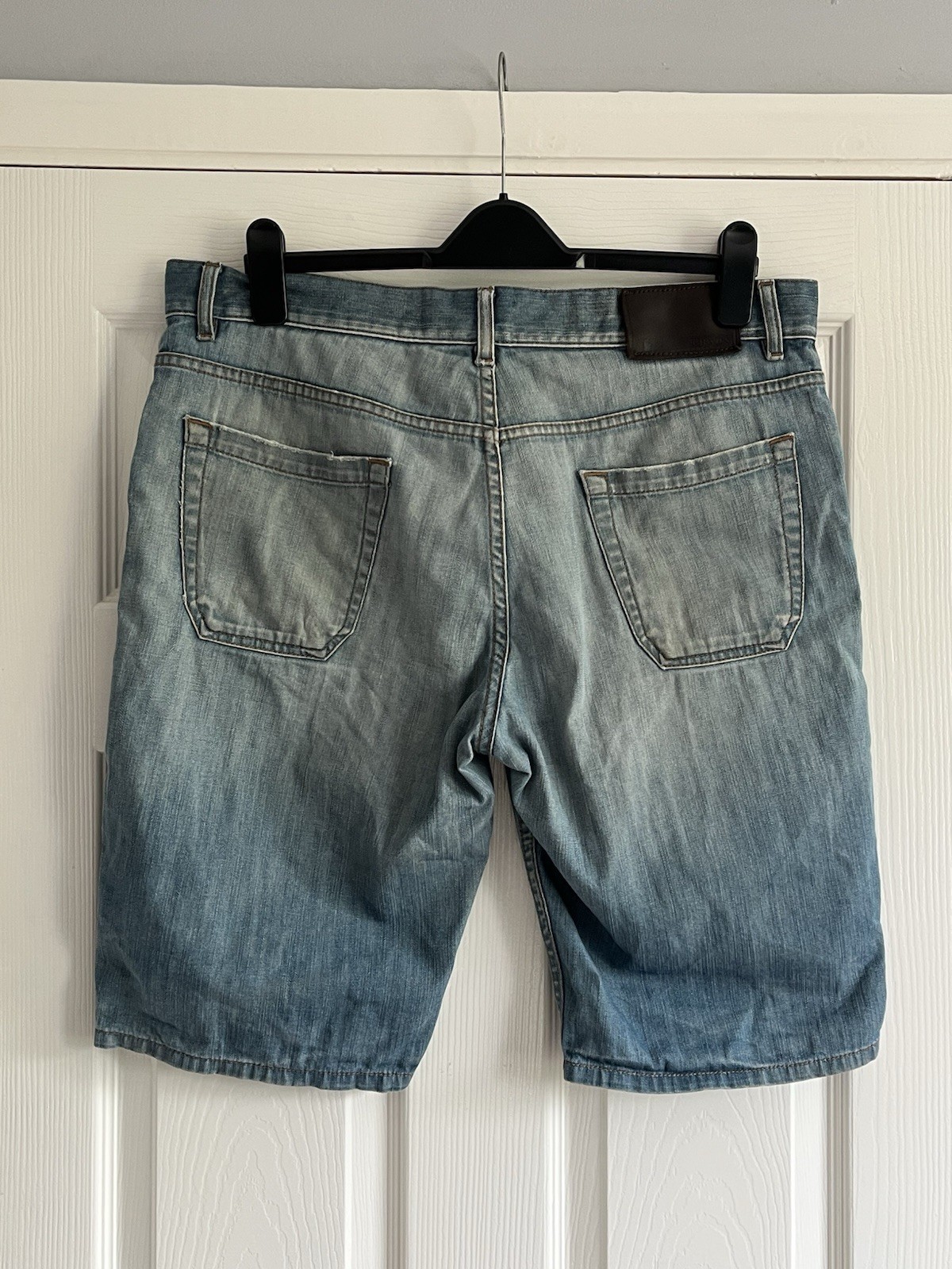 Prada Denim Blue Bermuda Shorts Size Waist 34” Mens Shorts thumbnail 8