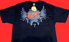 Authentique T-shirt UFC Ultimate Fighting Championship 2008 2XL Neuf avec étiquettes