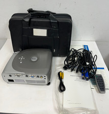 Dell 1100MP Projector with Remote Control / Case /Power Cord / Other Cables