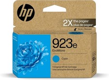 HP 923e EvoMore High Yield Cyan Ink Cartridge 4K0T4LN