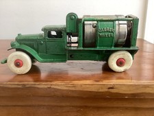 Vintage Large 9 Kenton cast iron Jaeger cement mixer truck 1930s (NICE!)