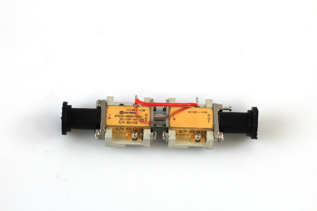 MITEQ AFS43-06001200-20-10P-44 Wideband Microwave Amplifier 6?12GHz LNA +15V