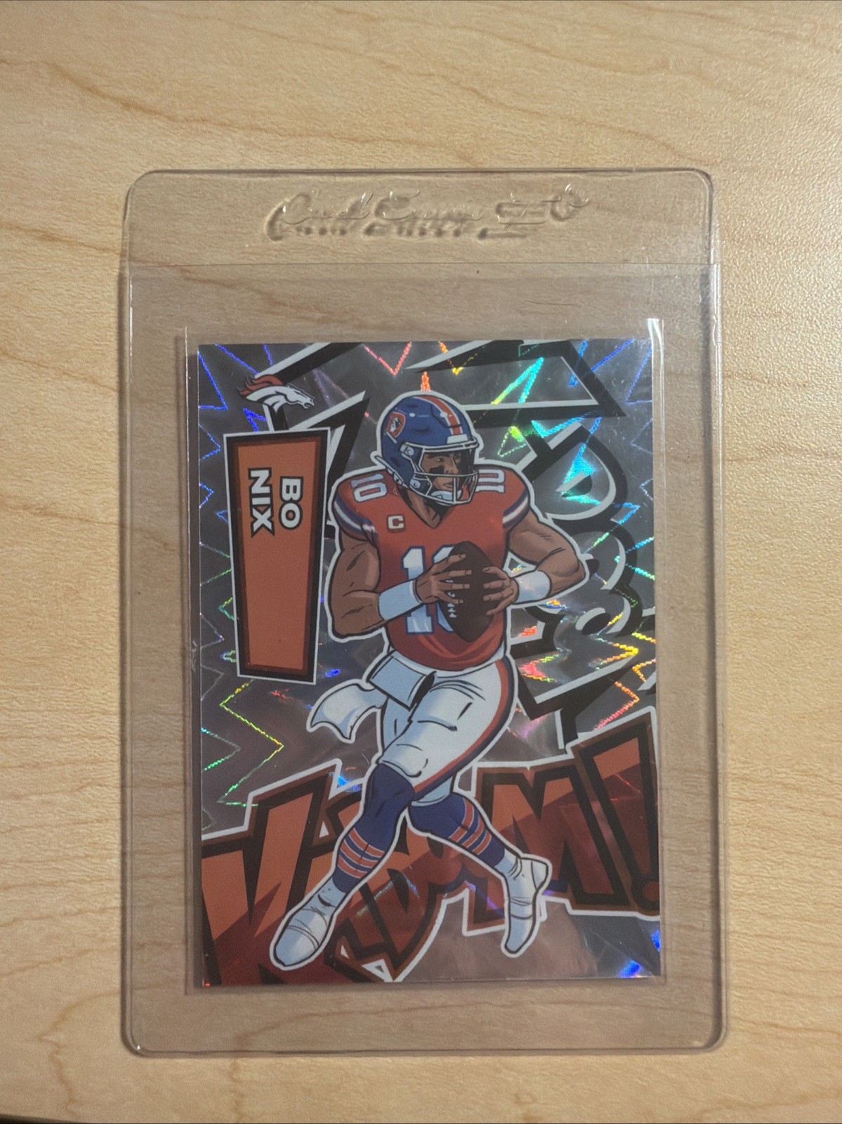 2025 Panini Absolute - Kaboom! Vertical Bo Nix - Denver Broncos