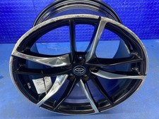 2020-2022 Toyota Gr Supra 19x10 Rear 10 Spoke Silver And Black Wheel Rim