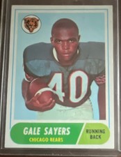 1968 Topps - Gale Sayers #75 Chicago Bears NFL Football Card
