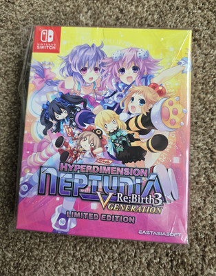Hyperdimension Neptunia Re;Birth 3 (Limited Edition) FACTORY SEALED #0446/2000