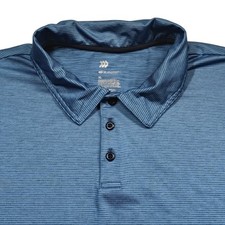 All In Motion Shirt Mens XL blue Golf Polo Moisture Wicking Quick Dri stretch
