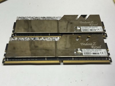 G.SKILL Trident Z Royal RGB 32GB DDR4 SDRAM Kit 3600 CL19 (2x16GB) DIMM Silver