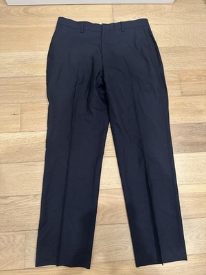 J.Crew 32x30 Navy BT800 Crosby Classic Loro Piana Super 120's Italian Wool Pants
