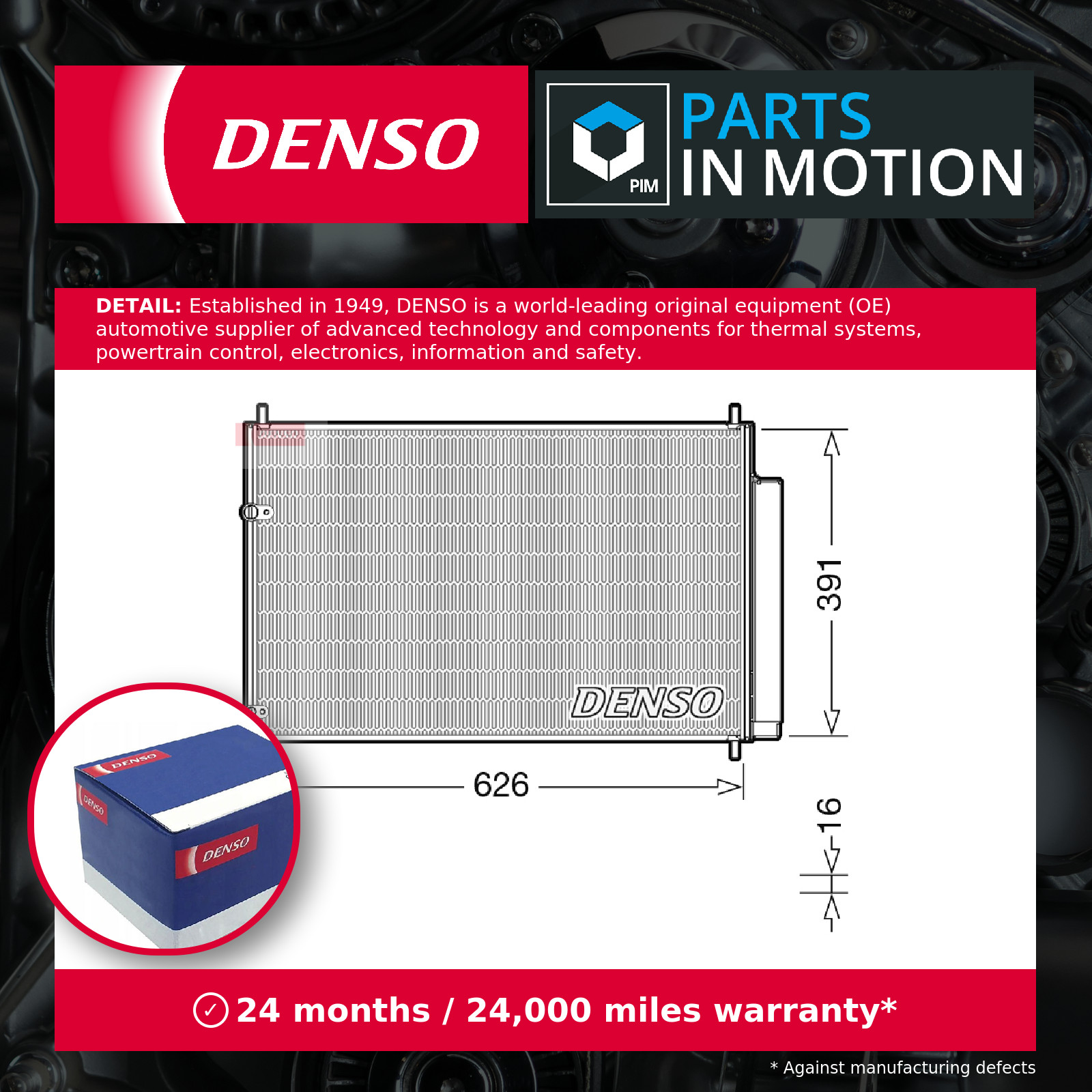 ✅Fits DENSO DCN50041 Condenser, air conditioning ⭐UK Seller⭐ - Image 18