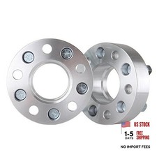 2 pcs 5LUG 1.5 inch Wheel Spacers Adapters 5x4.5 with 1/2" Studs 70.5CB