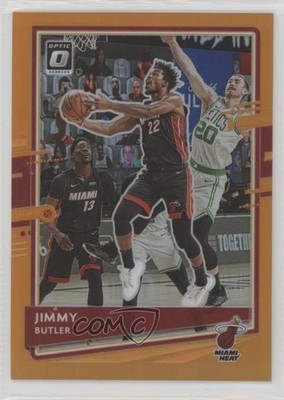 2020-21 Panini Donruss Optic Orange Prizm 193/199 Jimmy Butler #33 lz7