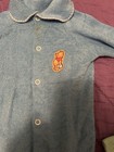 2 Vintage Disney Winnie The Pooh Sleeper 12 Month Baby Blue Green Terrycloth — photo 3
