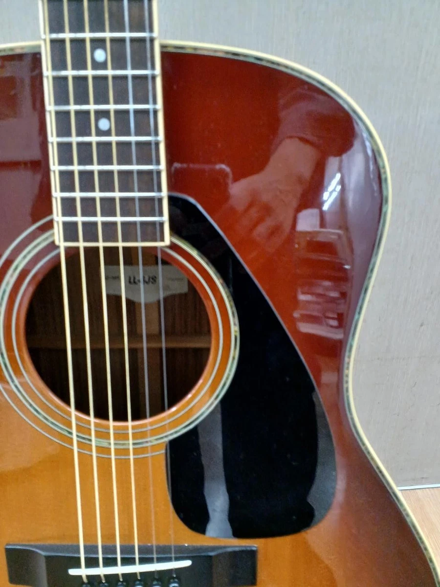 Guitarra acústica Yamaha LL-6JS abeto macizo palo de rosa Sunburst con estuch...