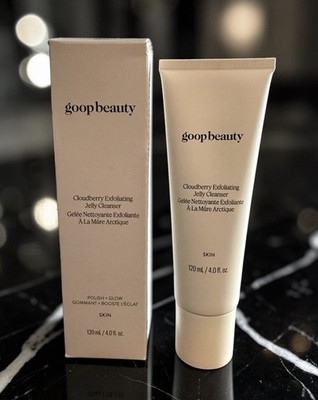 GOOP BEAUTY Cloudberry Exfoliating Jelly Cleanser 4 fl oz / 120 ml NIB
