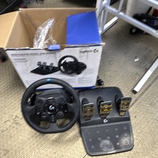 Logitech G923 Driving Force Racing Wheel & Pedals USB Wired for PS4 PS3 PC