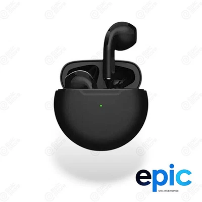 Kabellos Kopfhörer Bluetooth 5.3 TWS PRO 6 Touch Control Headset - Bild 1 von 4