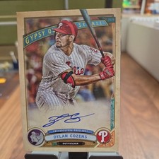 2019 Topps Gypsy Queen - Autographs Dylan Cozens #GQA-DC GQ Logo Swap /99 