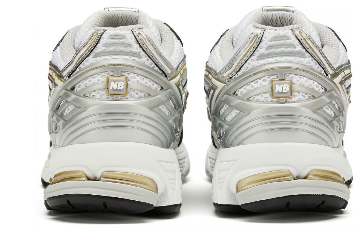 Size 9.5 - New Balance 1906R White Silver Metallic for sale