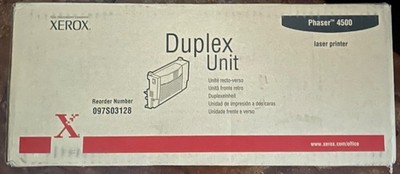 New SEALED Xerox  Phaser 4500 Duplex Duplexer Upgrade Kit 097S03128